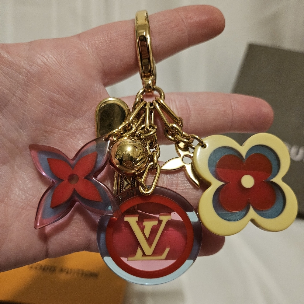 Louis Vuitton Candy Fleurs Bag Charm